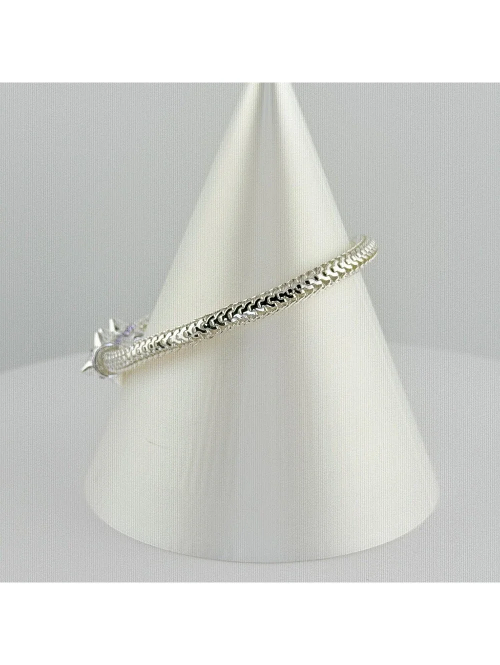 Bomb Party Single Stack Bracelet - on Silver Plating #146